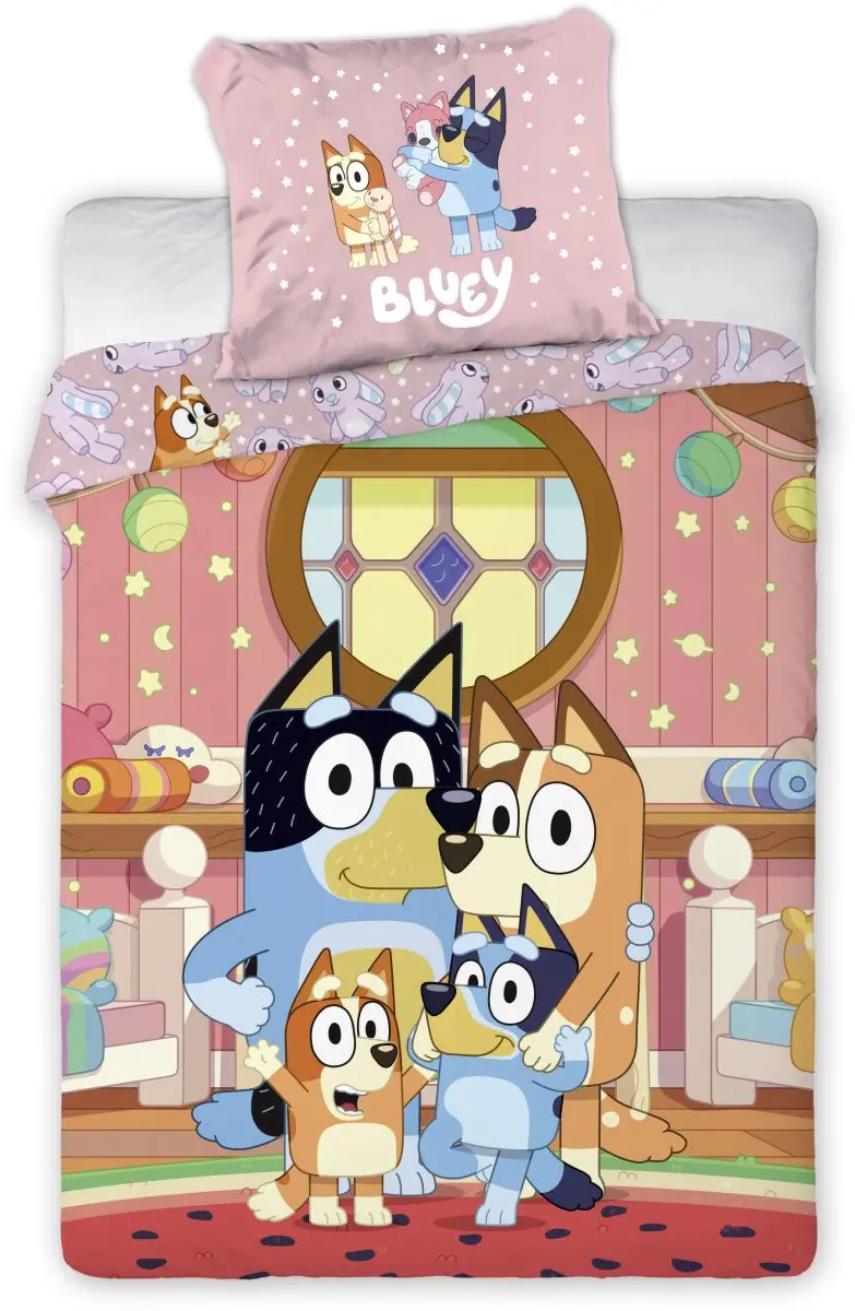 Bluey Dekbedovertrekset