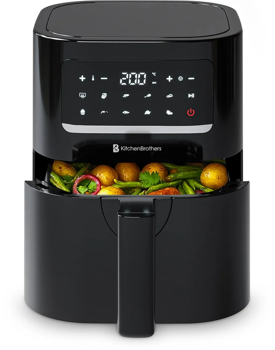 KitchenBrothers Mini Airfryer 1400W 3,3L