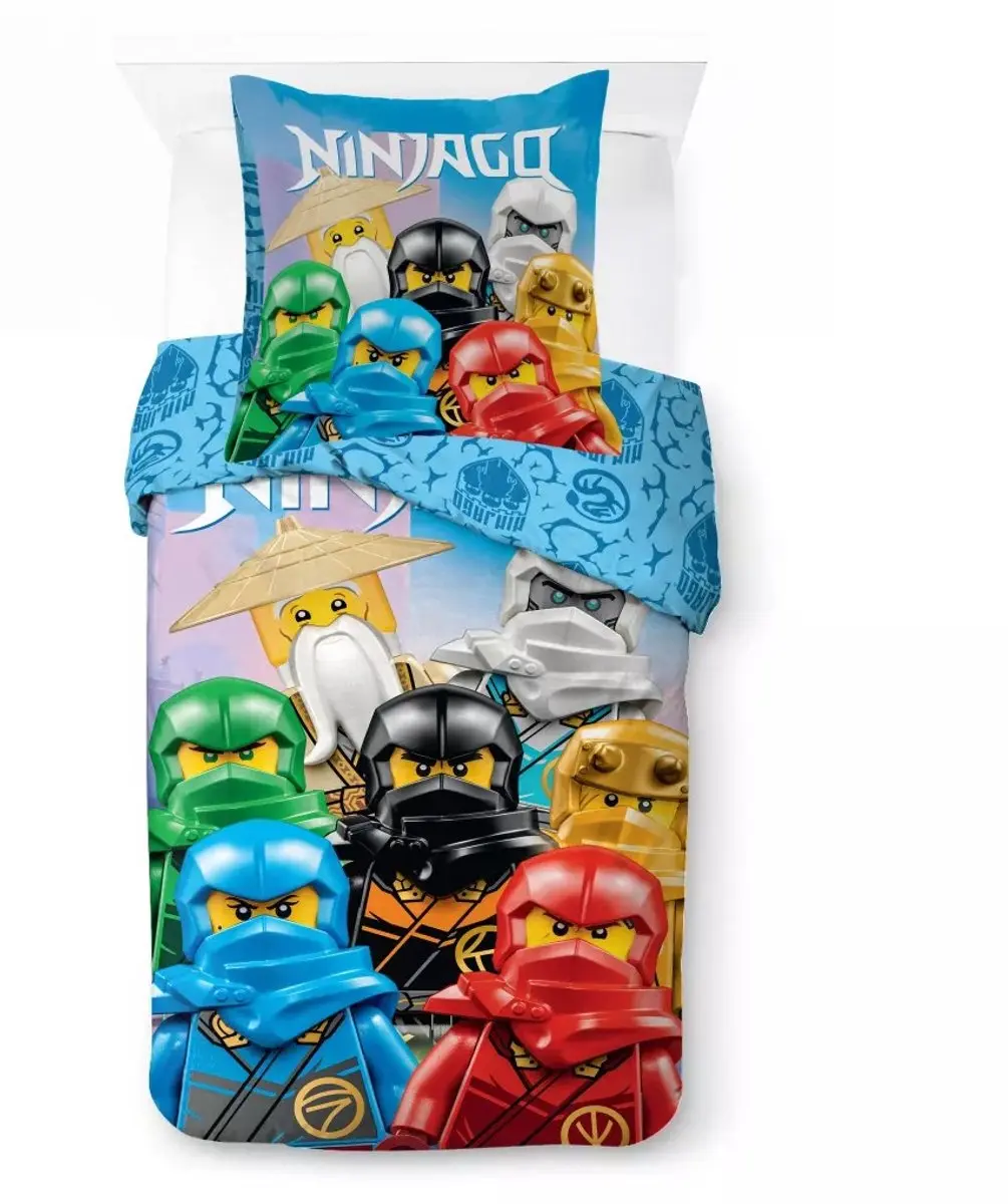 Lego ninjago dekbedovertrek 140 x 200 cm Skybound