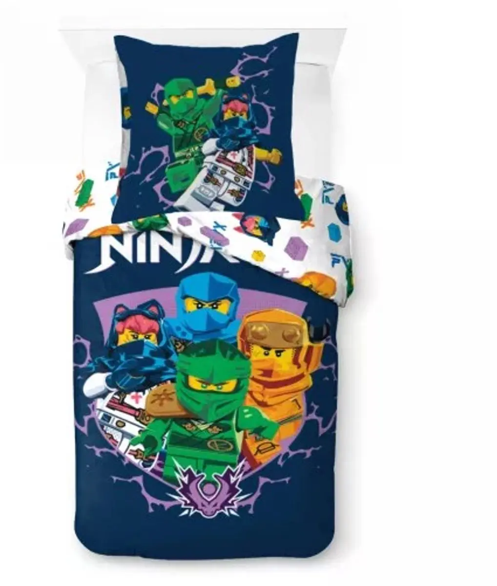 Lego ninjago dekbedovertrek 140 x 200 cm Training