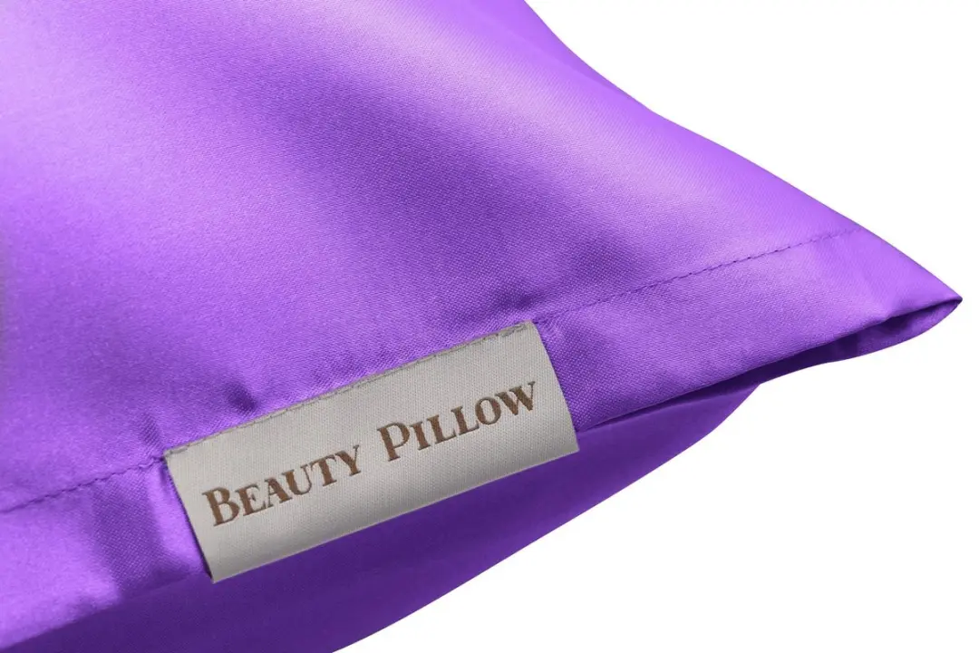Beauty Pillow Satijnen Kussensloop 60x70cm - Paars