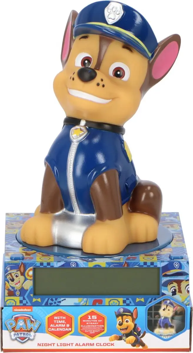 PAW Patrol Digitale Wekkerlamp 25cm - Meerkleurig - afbeelding 2 van 5