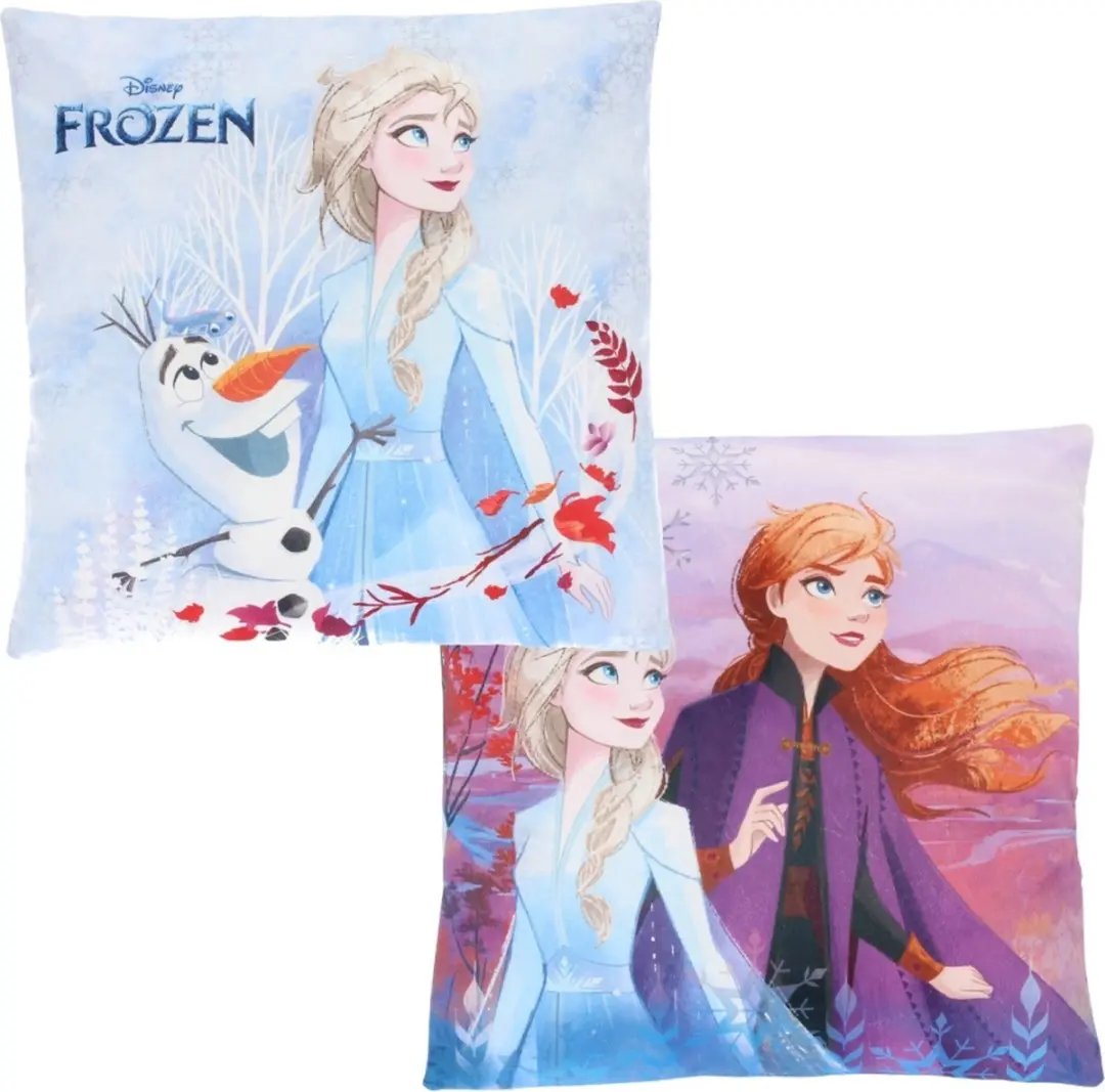 Disney Frozen Kussen Lichtblauw - Meerkleurig