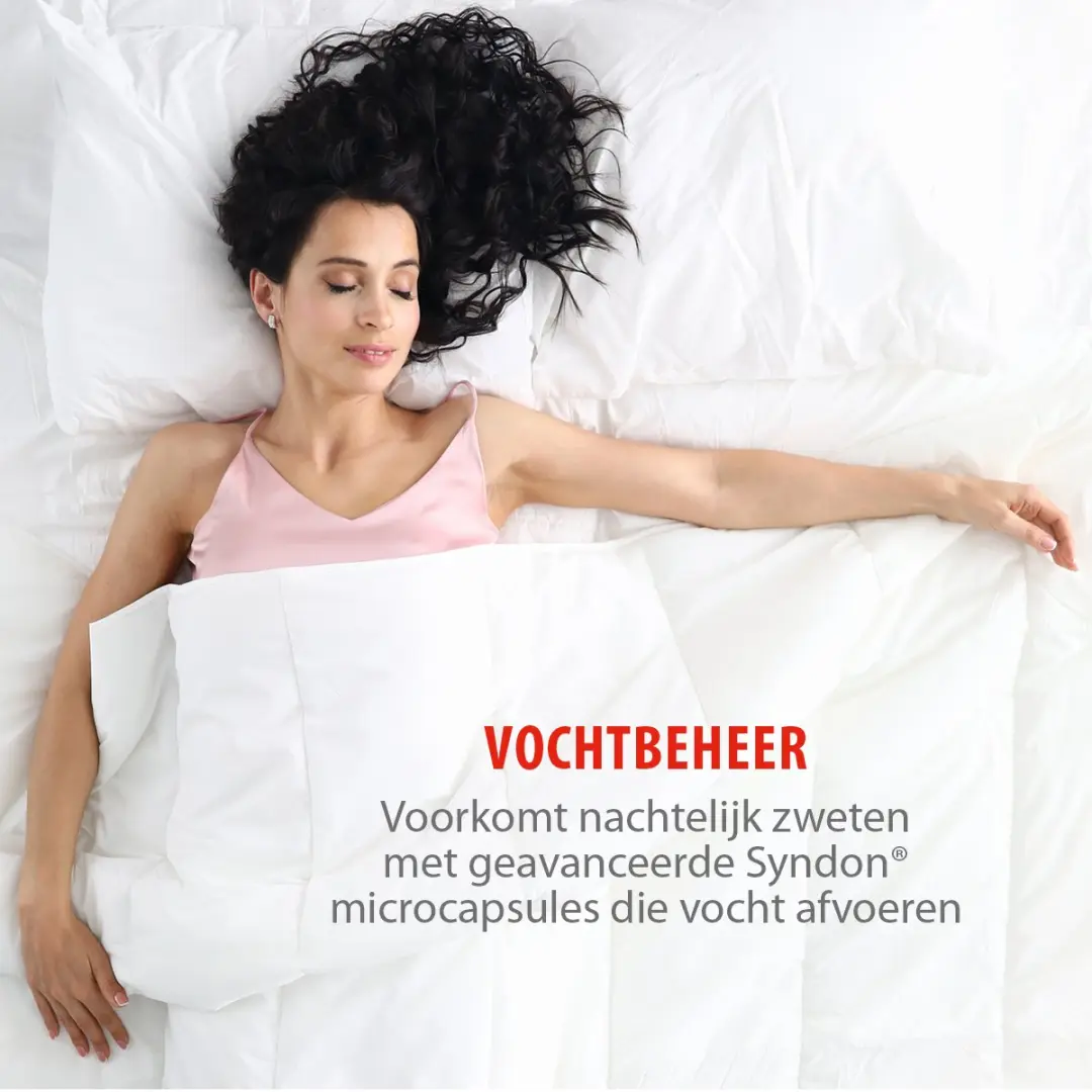 Alpina 4-Seizoenen Dekbed 240x200/220cm - Wit - afbeelding 3 van 6