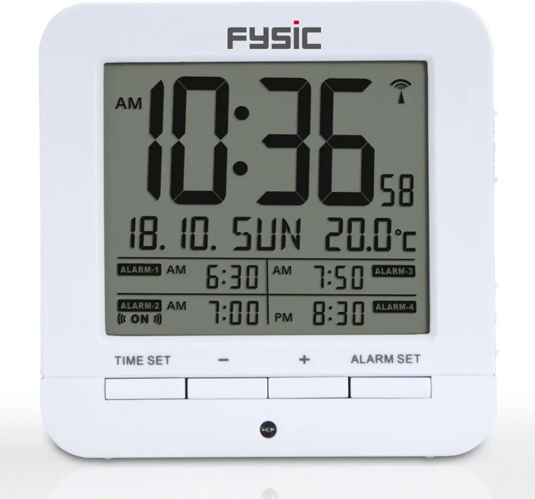 Fysic FKW-8 DCF Wekker Thermometer
