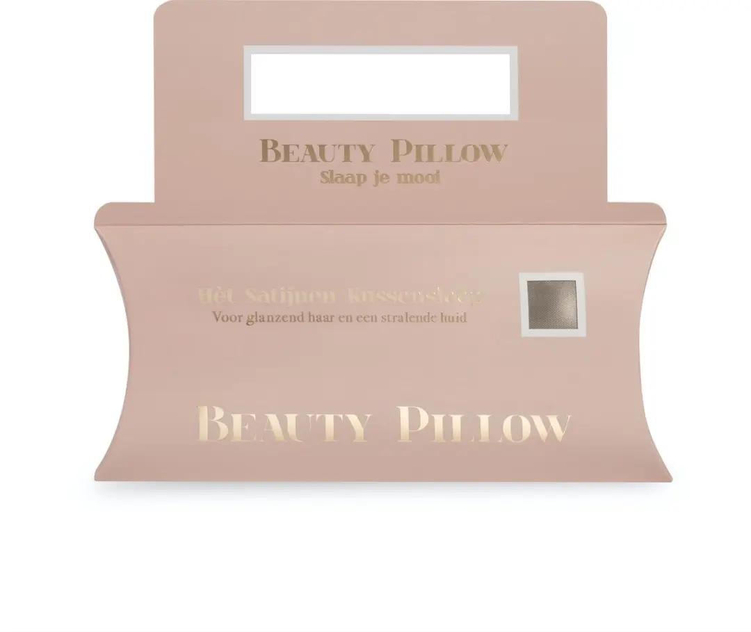 Beauty Pillow Satijnen Kussensloop 60x70cm - Taupe