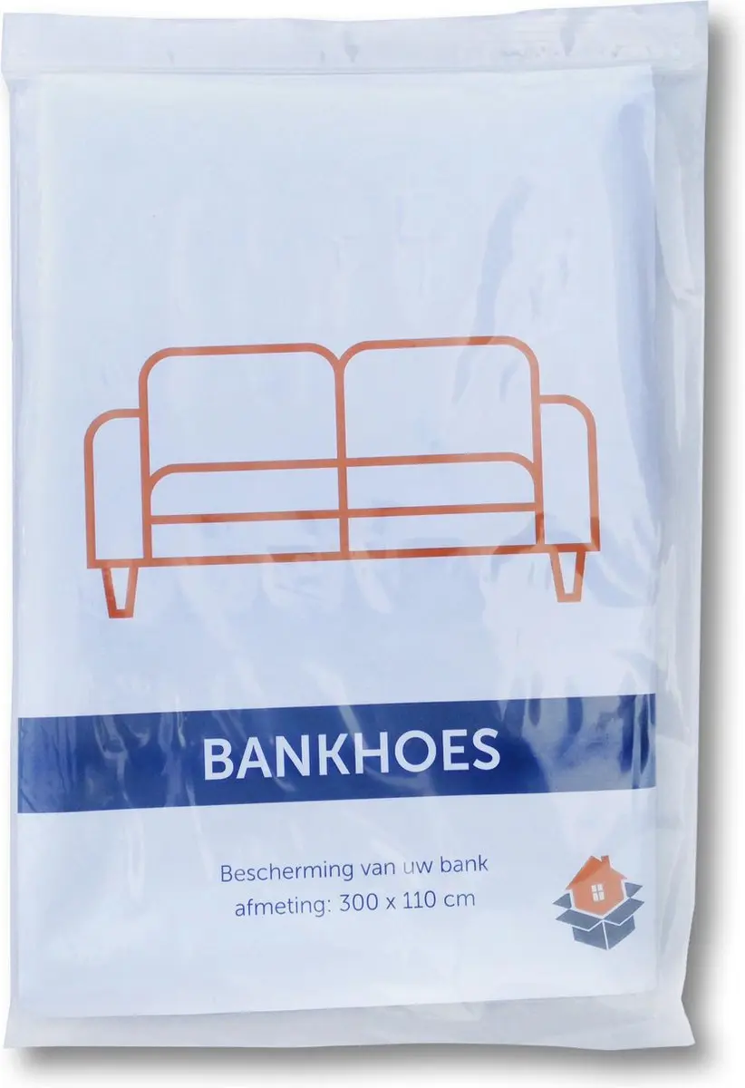 Bankhoes 300 x 100 cm. 50my. 1 stuk. (015.0232)