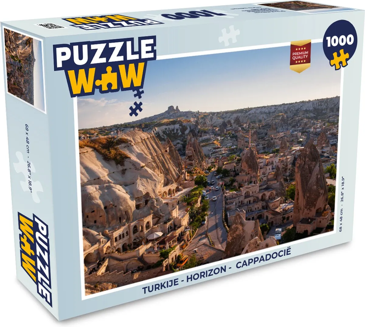 PuzzleWow Horizon Cappadocië Legpuzzel 1000 Stuks