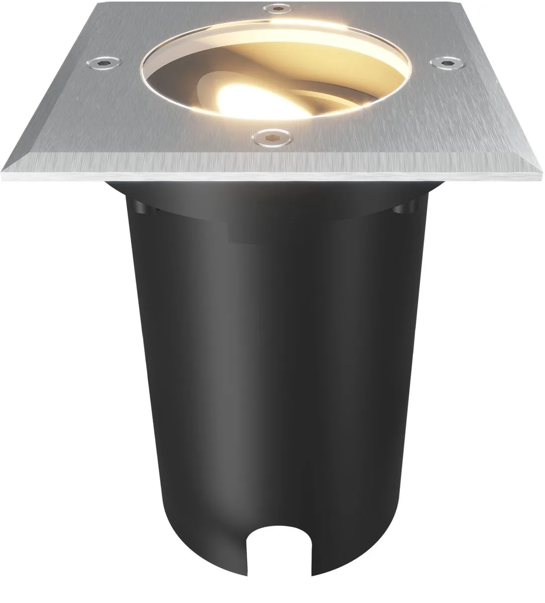 LEDVION LED Grondspot Vierkant GU10 RVS