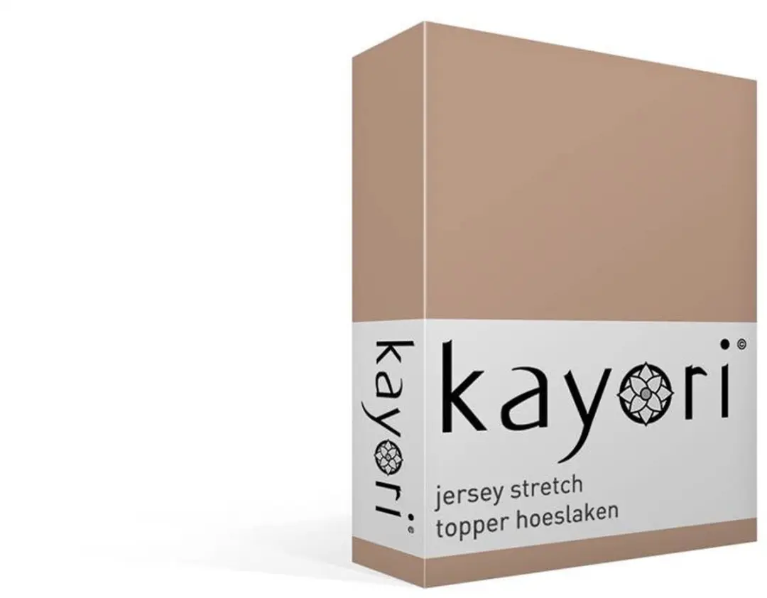 Kayori Shizu jersey stretch topper hoeslaken