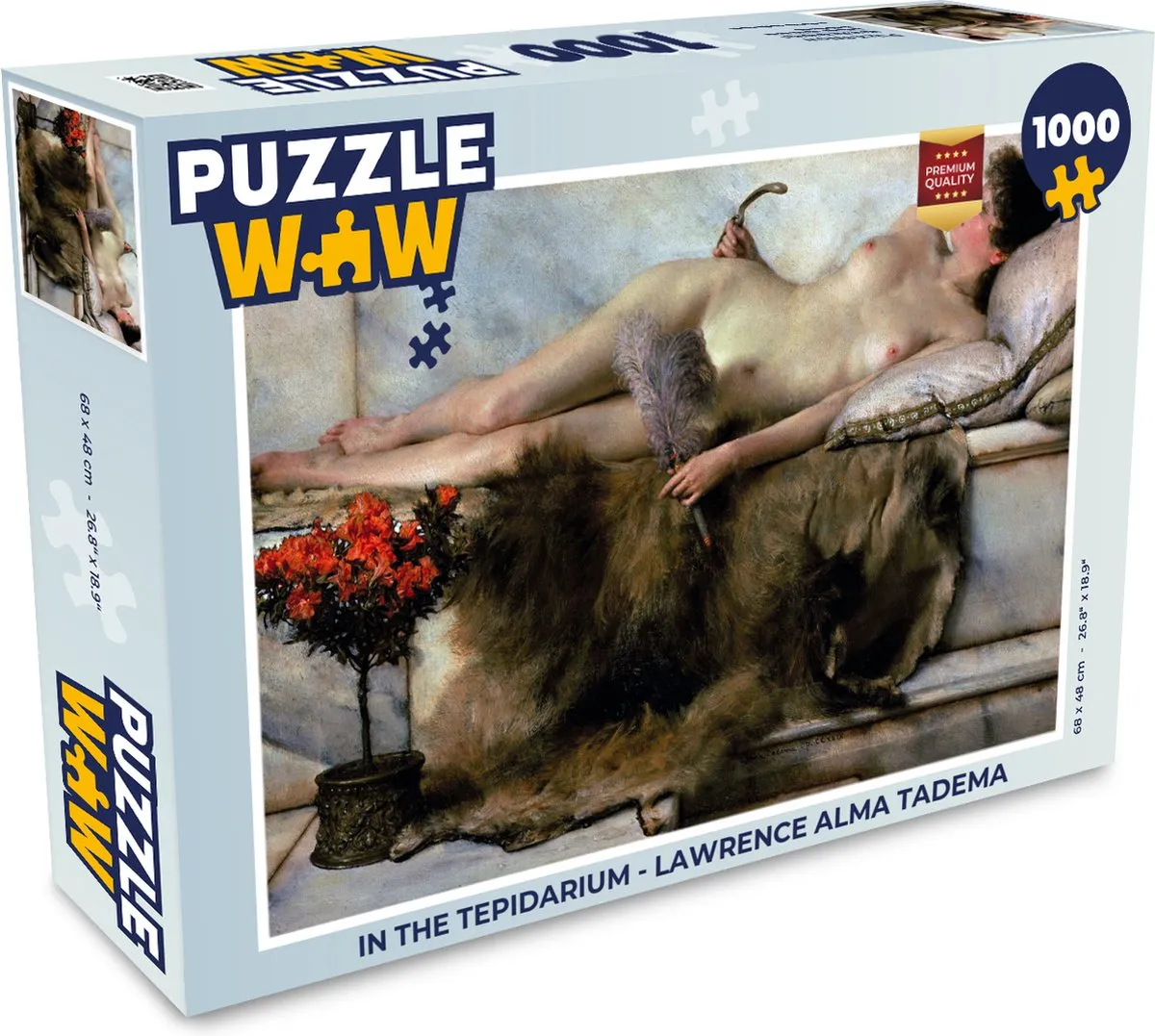 PuzzleWow Lawrence Alma Tadema Legpuzzel 1000 Stuks - Multicolor