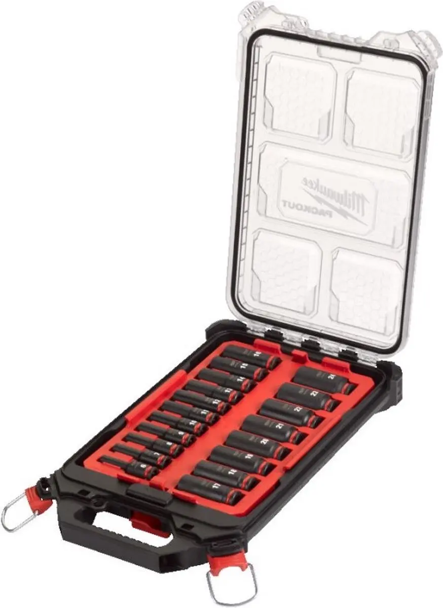 Milwaukee ShockWave™ Krachtdoppenset 3/8 Vierkant