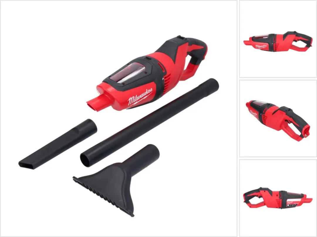 Milwaukee M12 HV-0 Accu Subcompacte Staafstofzuiger 12V Basic Body M12™