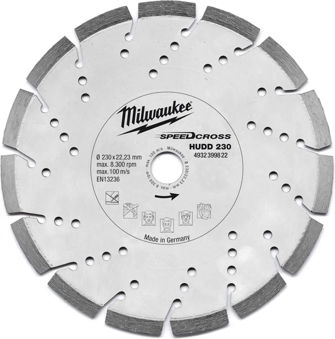 Milwaukee Speedcross HUDD Hudd 230 mm