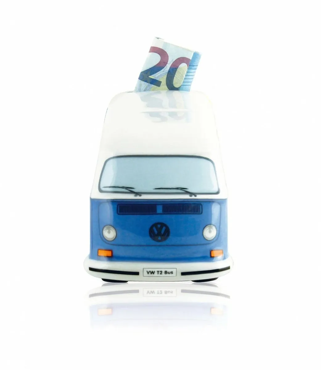 Volkswagen T2 Bus Spaarpot - Blauw - afbeelding 6 van 6