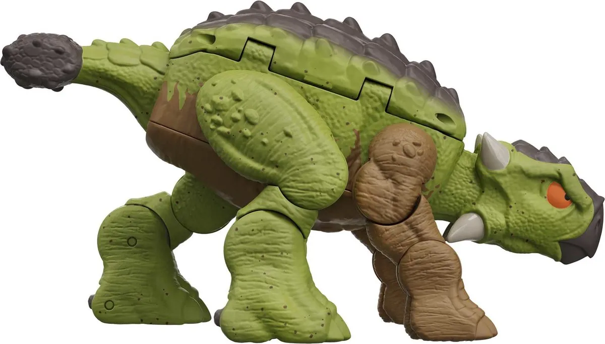 Jurassic World Woeste Wisselaars Tyrannosaurus Rex & Ankylosaurus HLP06 - afbeelding 5 van 6