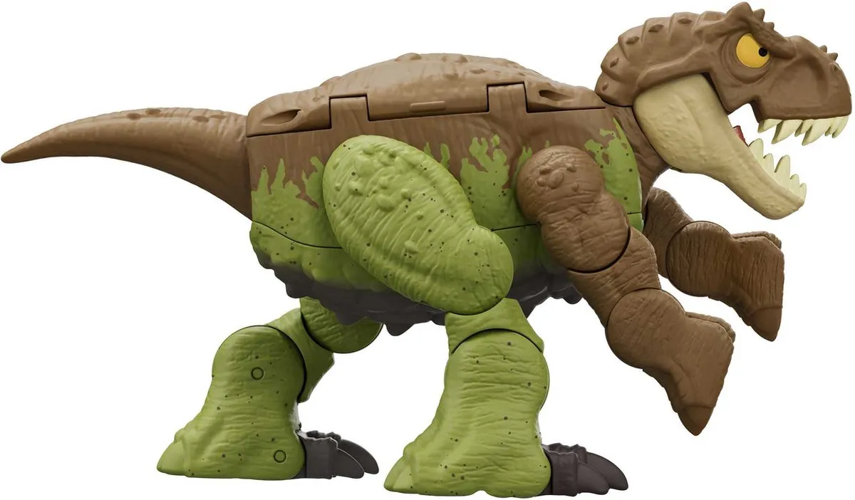 Jurassic World Woeste Wisselaars Tyrannosaurus Rex & Ankylosaurus HLP06 - afbeelding 4 van 6