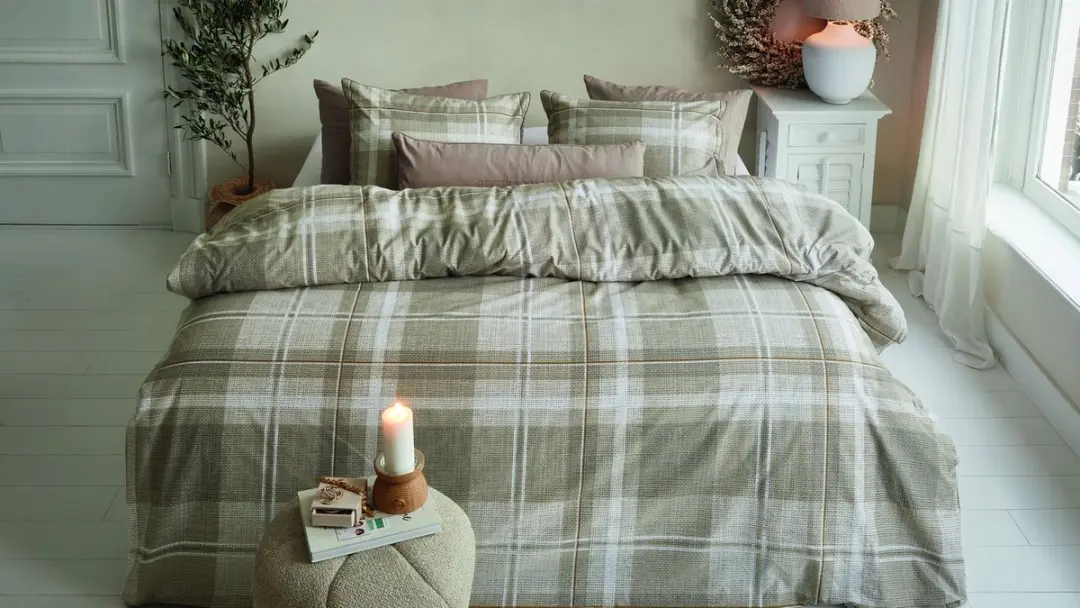 Rivièra Maison Tartan Check dekbedovertrek