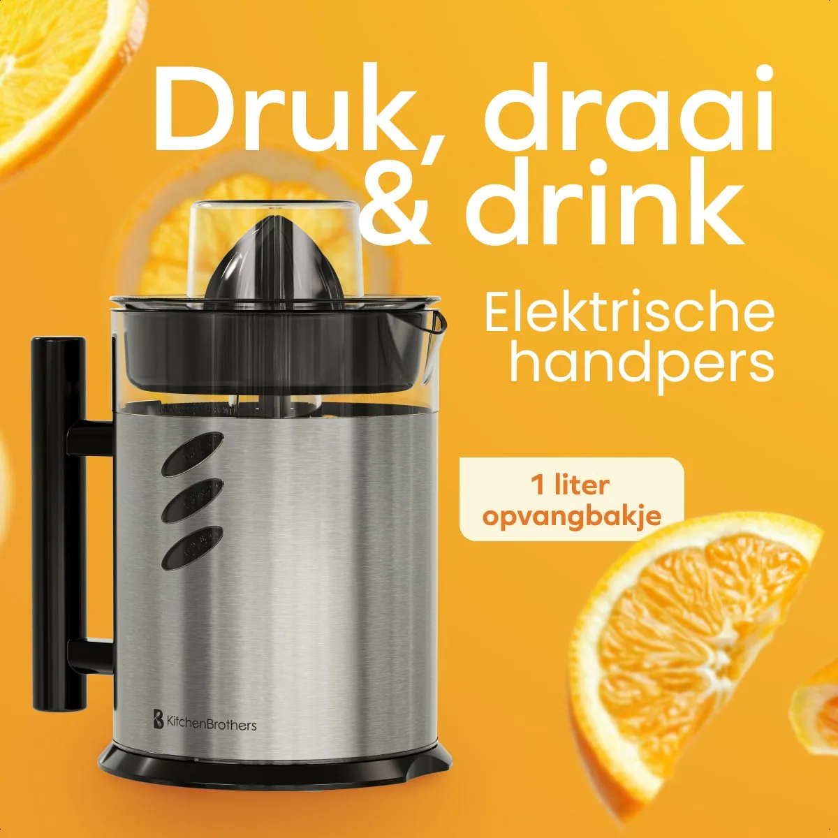 KitchenBrothers KB1004160 Citruspers - 1L - RVS