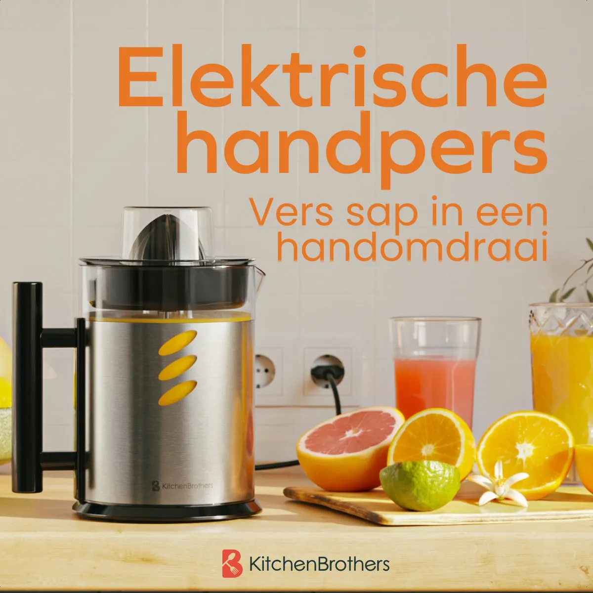 KitchenBrothers KB1004160 Citruspers - 1L - RVS