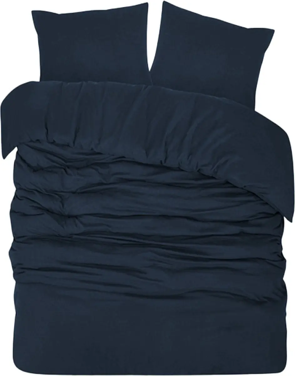 DoubleDry Dekbedovertrek Flanel 100% Zacht Katoen