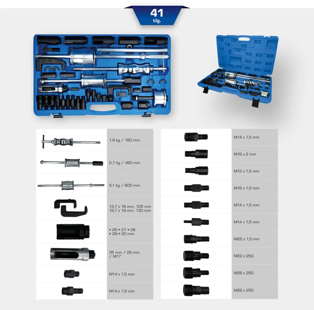 Brilliant Tools BT551010 Injector-afzetschroevendraaierset - 41-delig - afbeelding 2 van 6