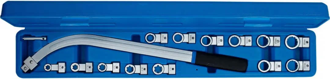 Brilliant Tools V-riem Spanrol Sleutelset 15-delig BT571060 - afbeelding 5 van 6