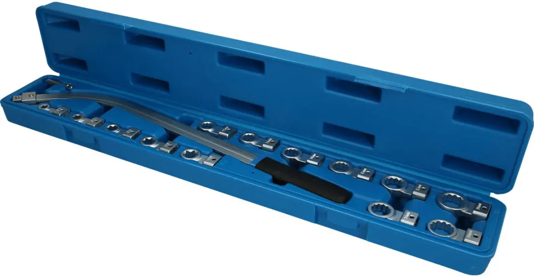Brilliant Tools V-riem Spanrol Sleutelset 15-delig BT571060