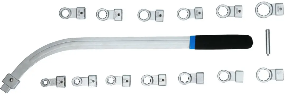 Brilliant Tools V-riem Spanrol Sleutelset 15-delig BT571060 - afbeelding 6 van 6