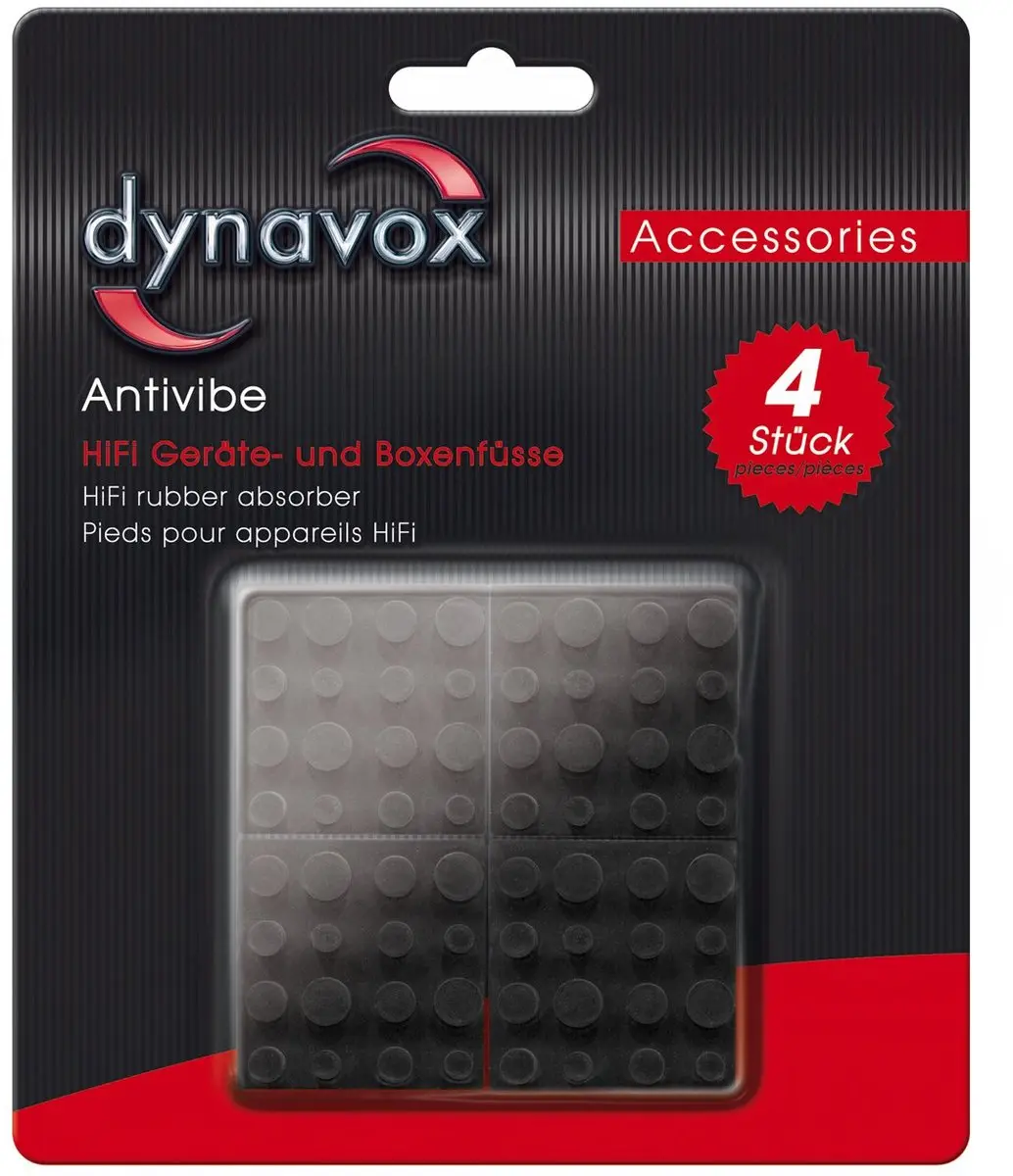 Dynavox Antivibe Voeten Set 4 Stuks