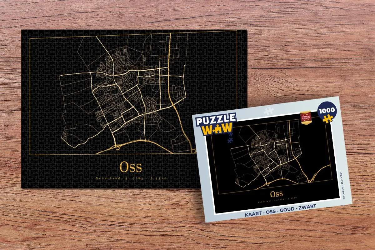 PuzzleWow Legpuzzel Oss 1000 Stuks - Multicolor