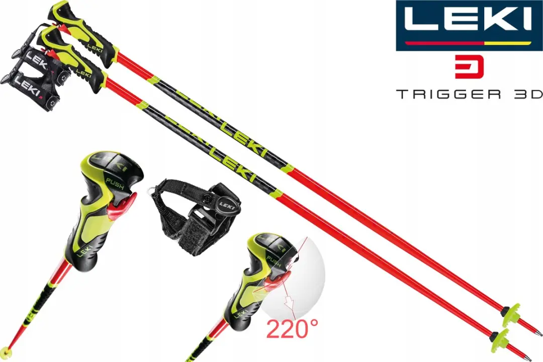 Leki WorldCup Lite SL 3D Skistok 110cm
