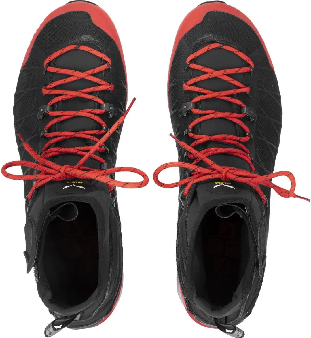 Salewa Ortles Light Mid PTX Schoenen - Rood/Zwart - afbeelding 5 van 6