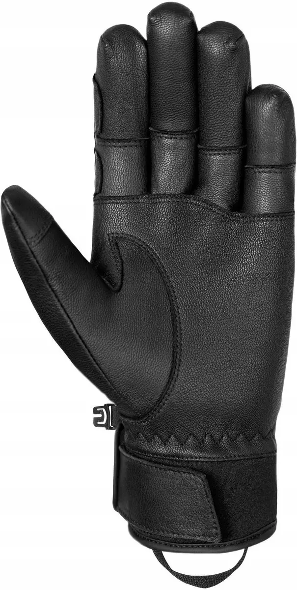 Reusch Cooper Leder Skihandschoenen 8,5 M/L - Zwart