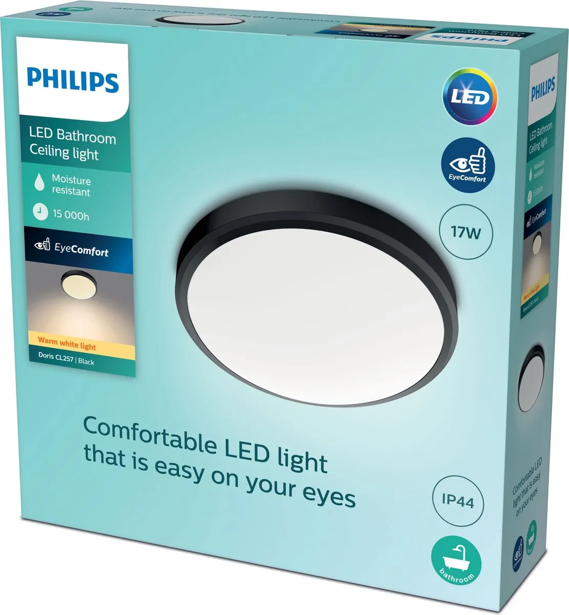 Philips Doris Plafondlamp 17W