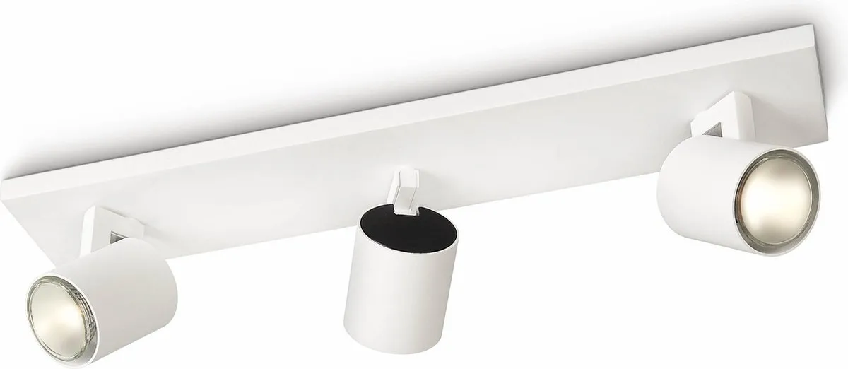 Philips Runner Opbouwspot 3x GU10 Warmwit 2700K