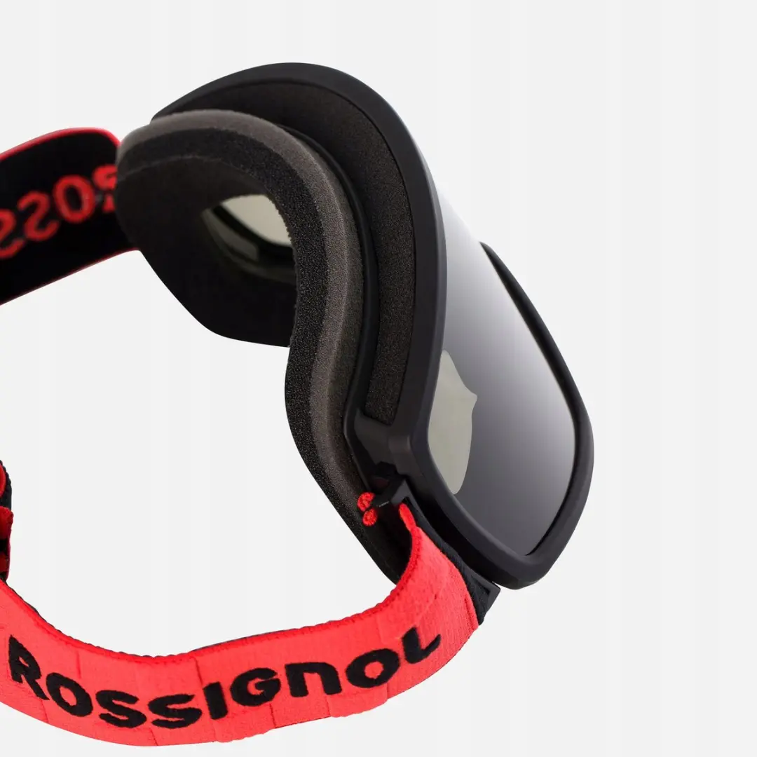 Rossignol HERO Skibril RKLG101 - Rood/Zwart