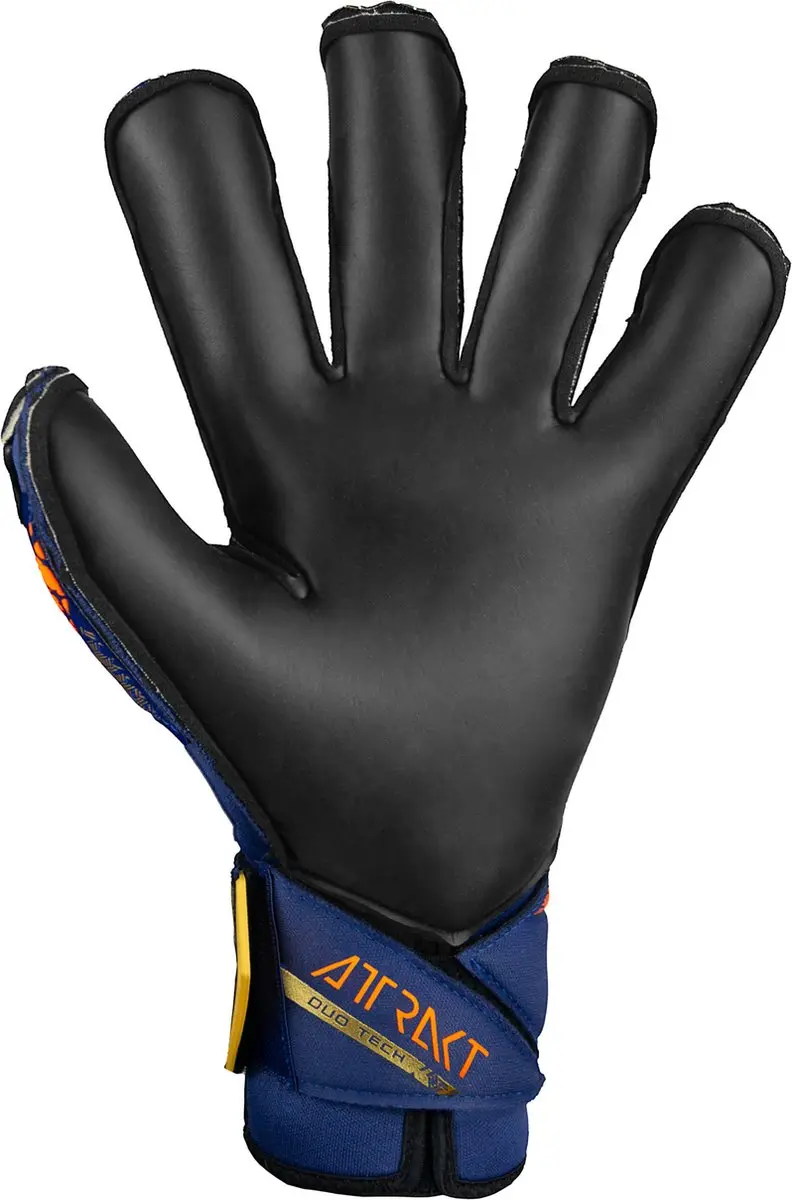 Reusch Torwarthandschuh Attrakt Duo Evolution - Blauw-goud - Maat 8