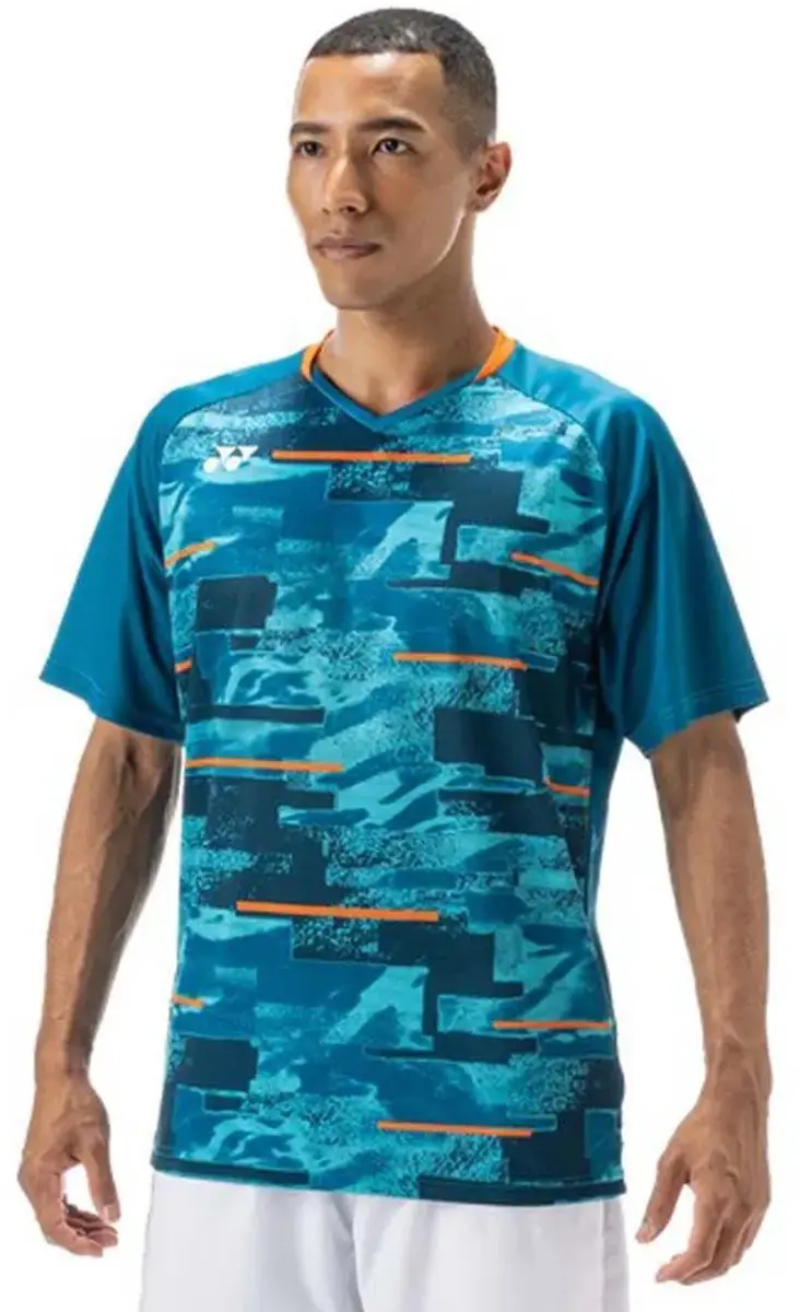 Yonex 0034ex Korte Mouw Poloshirt Blauw L Man