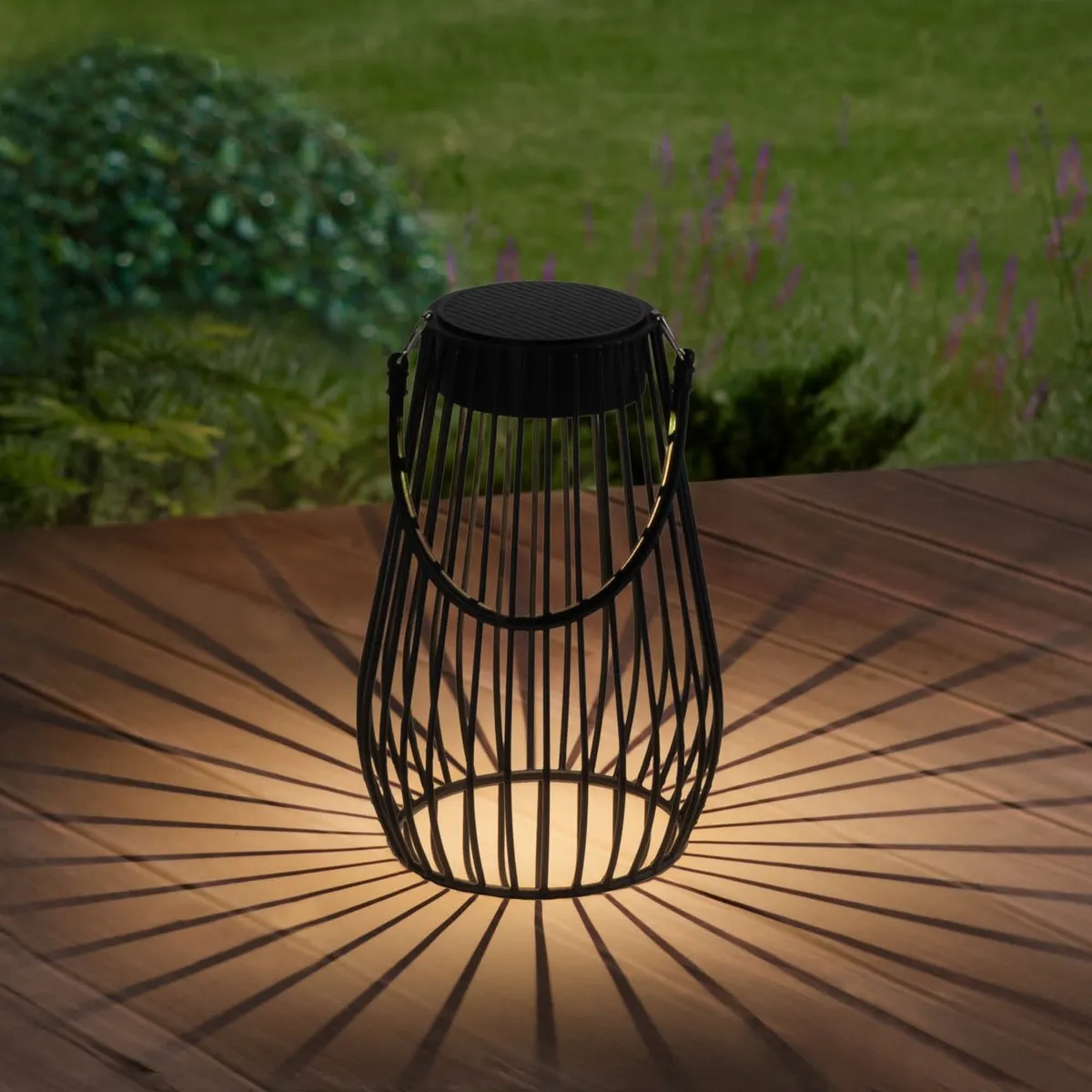 Ledvion LED Solar Tafellamp 0.25W 3000K - Zwart