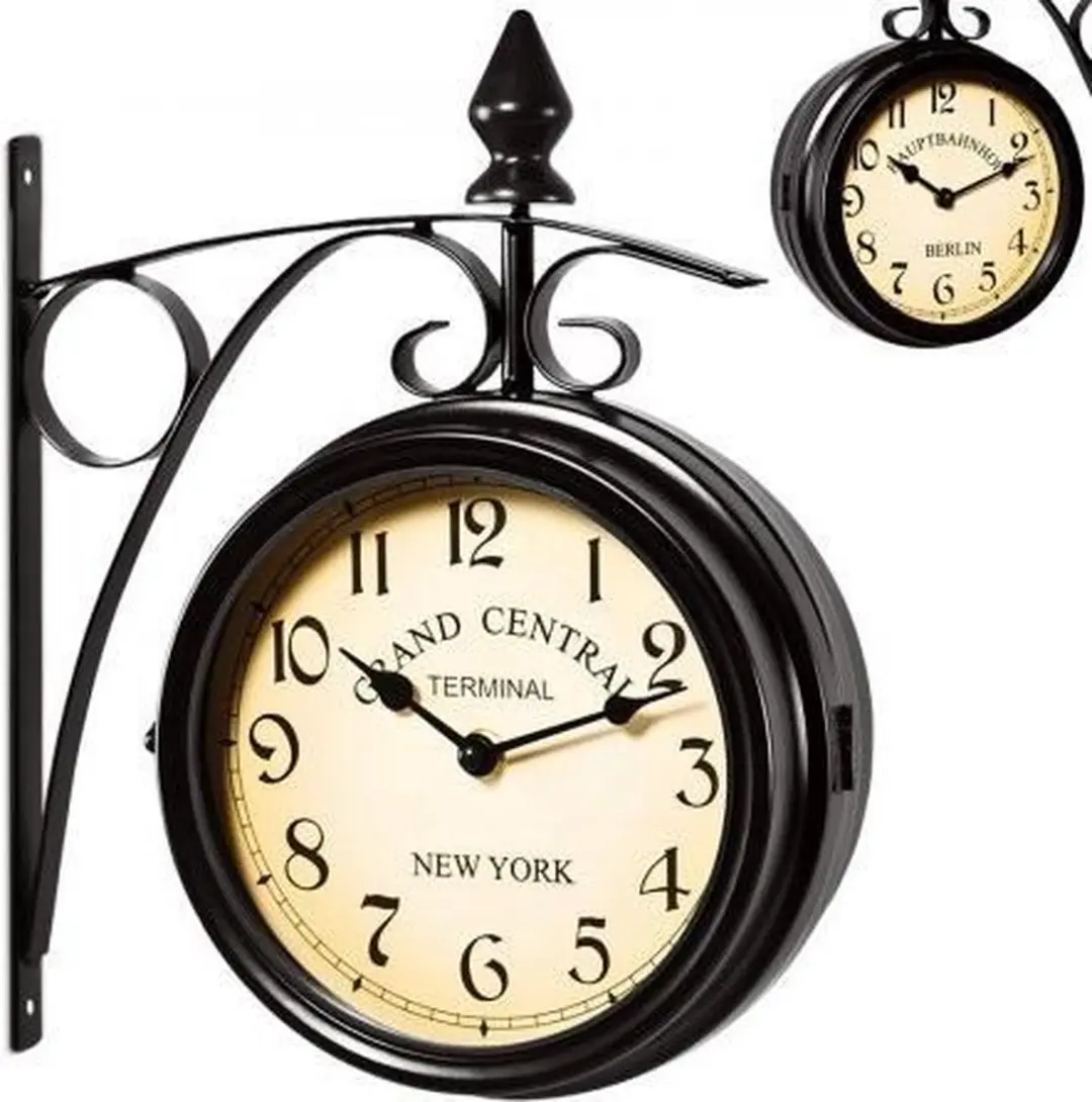 Deuba Monzana Vintage Stationsklok 20cm