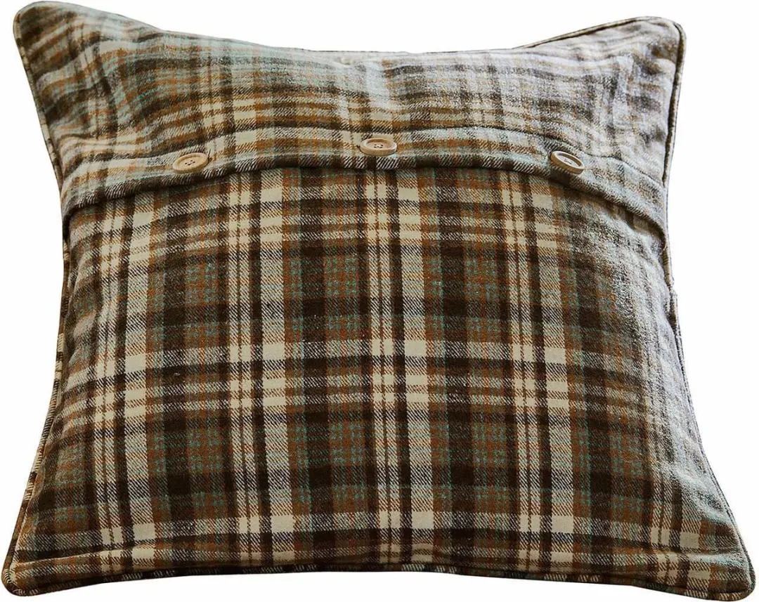 Loberon Kussenhoes Celestria - bruin/beige - afbeelding 2 van 6