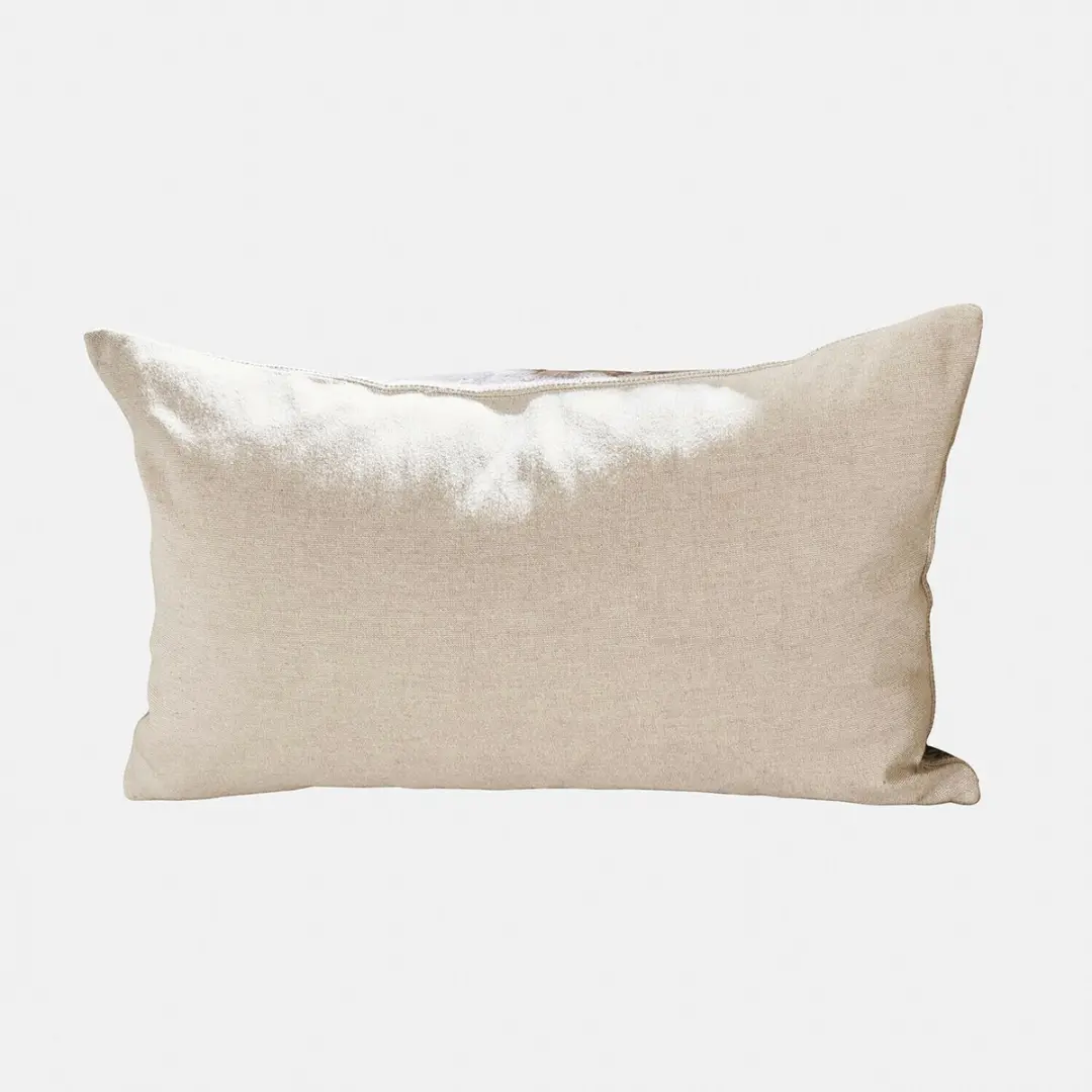 Loberon Kussenhoes Cressley - grijs/beige - afbeelding 5 van 6