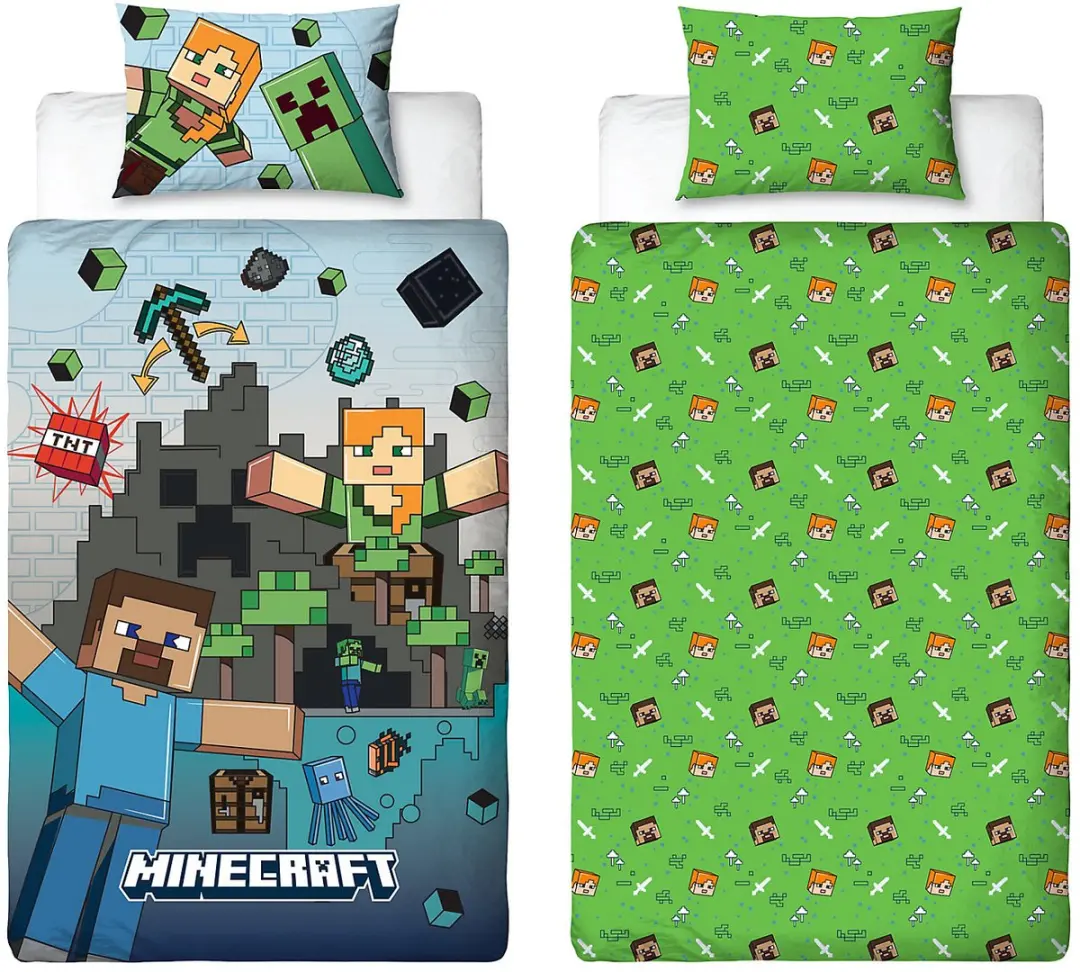 Minecraft Dekbedovertrek