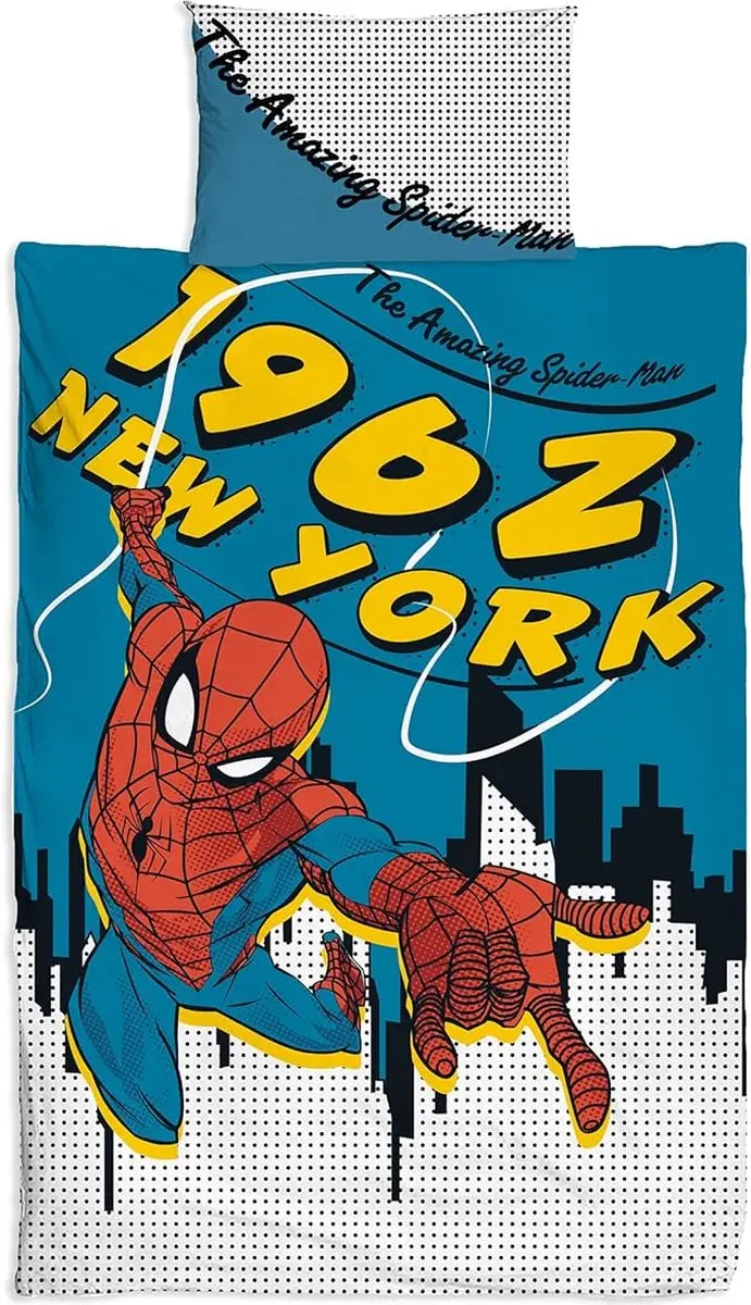 Spiderman dekbedovertrek