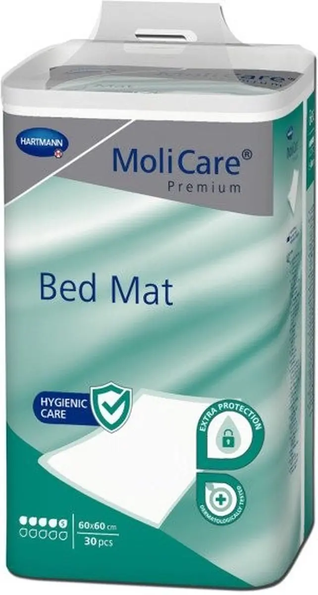 Hartmann Molicare Premium Bed Mat 5 druppels 60 x 60 cm