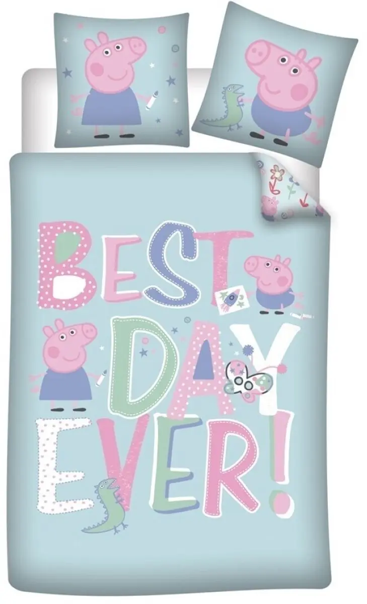 Peppa Pig Dekbedovertrek Best Day