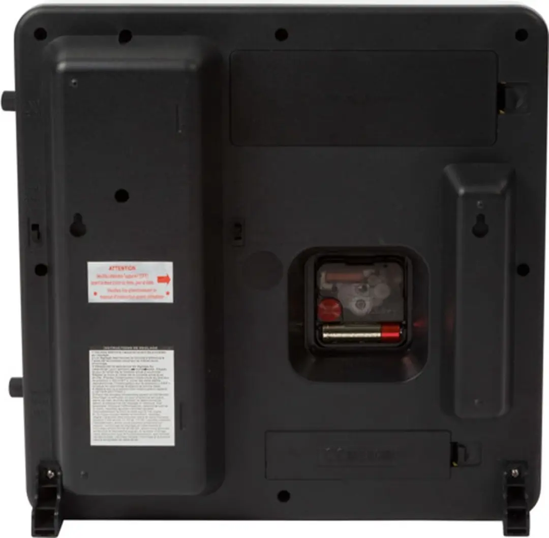 Perel Analoge Kalenderklok 31x31cm - Groot Flip-over Display - Frans Dag/Datum - afbeelding 3 van 6