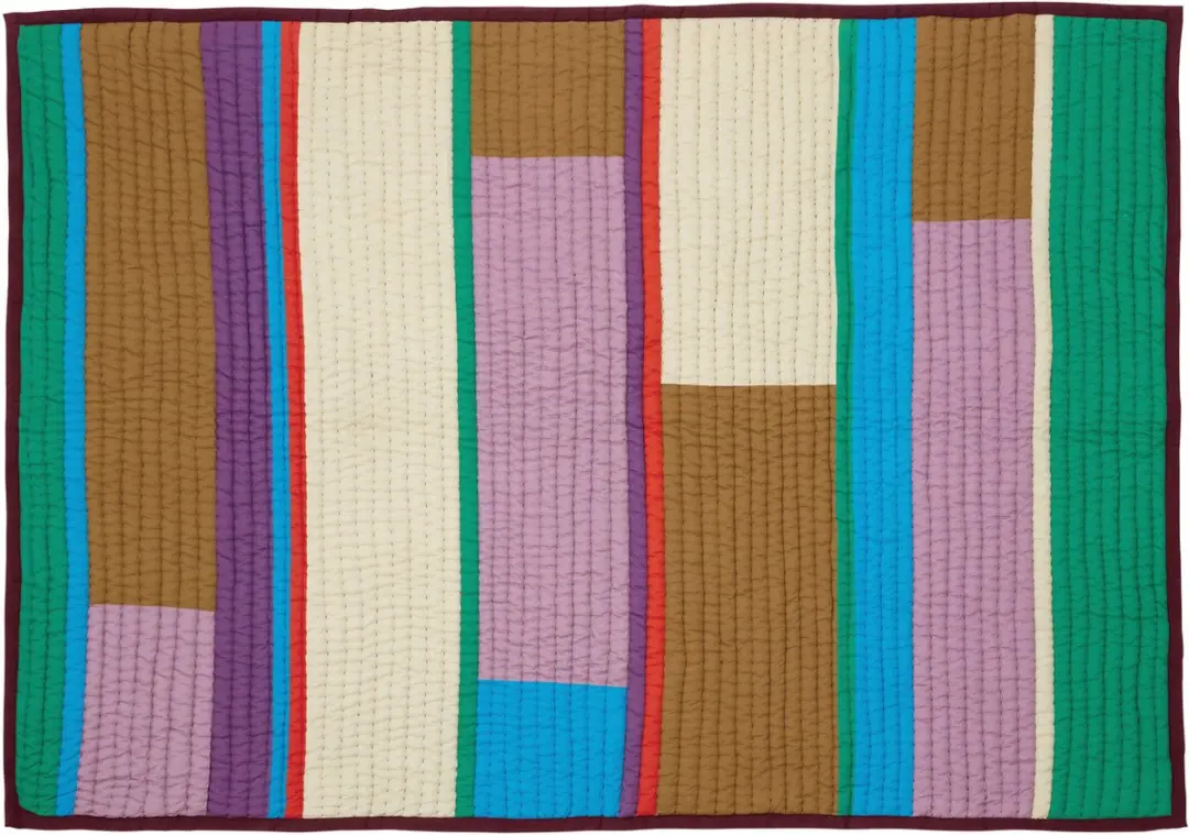 Hübsch plaid Pavilion Beige