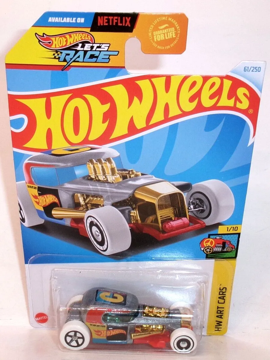 Hot Wheels Mod Rod Silber HW Art Cars 1:64